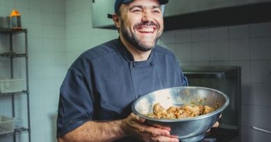 Fotografía del Chef Eduardo González Guatemala, conocido como el Chef Guayo, dueño de La Taberna Culinaria